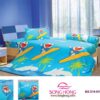 Mẫu chăn ga gối Doremon mã D18-019 thương hiệu Sông Hồng Collection